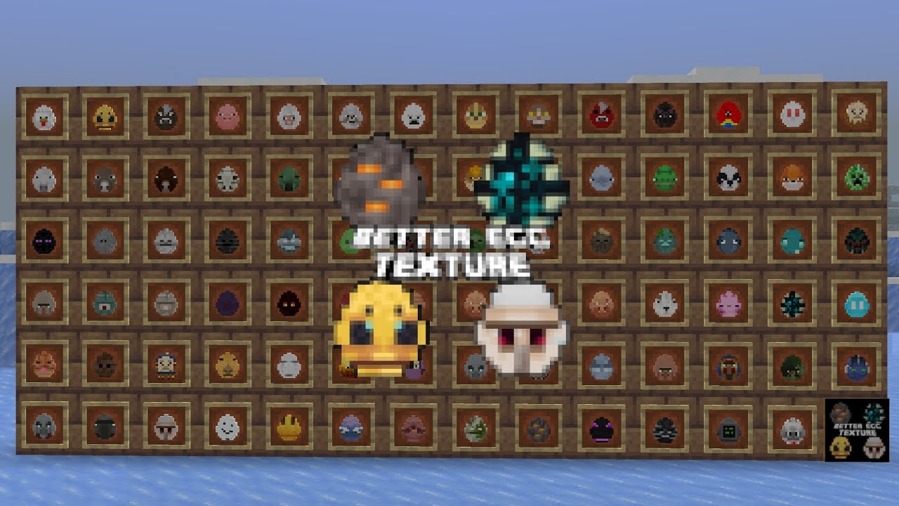 BETTER EGG TEXTURE V1.0 MCN DOWNLOAD PACK - YouTube