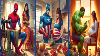 Collection of Superheroes as Good Husbands ⭐ All Characters Marvel vs DC #avengers #marvel