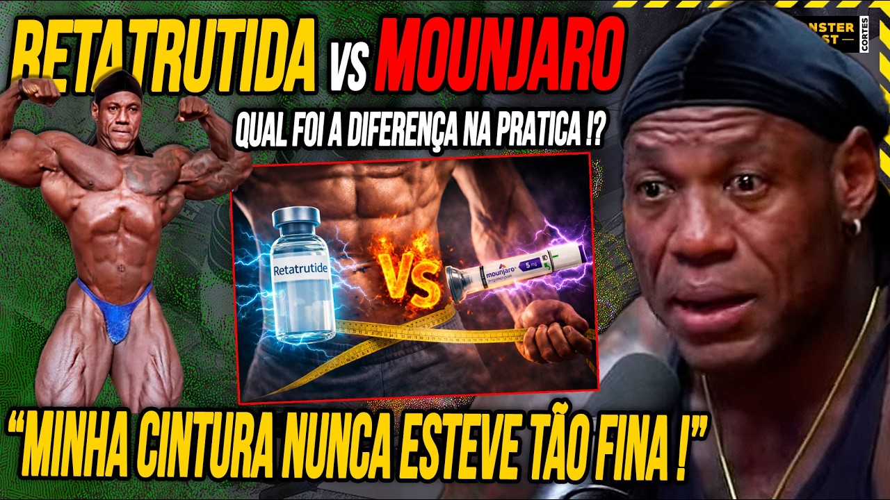 RETATRUTIDA vs MOUNJARO ! RELATO DAS MAIORES DIFERENÇAS ! PREP EM OUTRO NIVEL COM SHAPE NO PRIME !