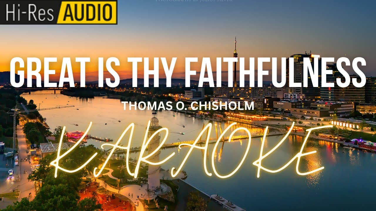 Great Is Thy Faithfulness Karaoke | Minus-One | Instrumental