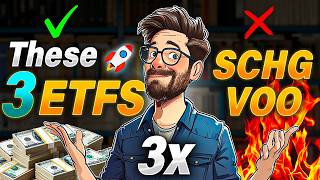 VOO & SCHD Alternatives! These 3 ETFs Will Make You RICH 3x FASTER