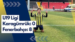 U19 Ligi Karagümrük 0 Fenerbahçe 8