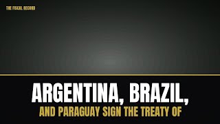 Finance History (3/26/1991): Argentina, Brazil, Uruguay and Paraguay sign the Treaty of Asunción, es