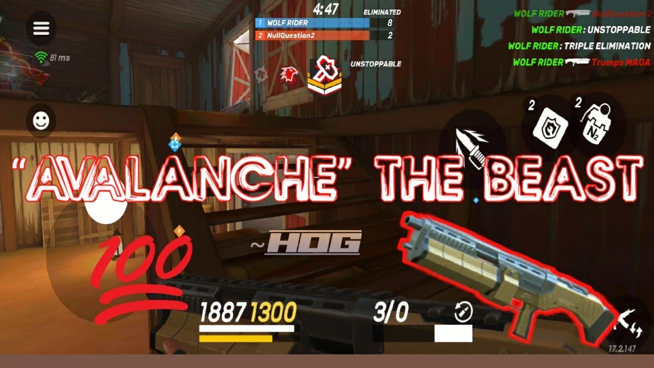 The beast AVALANCHE 😎😎 || GODS OF BOOM || 