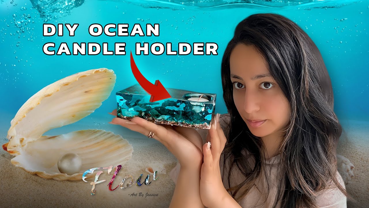 How to create a resin tea light holder without using any tools YouTube
