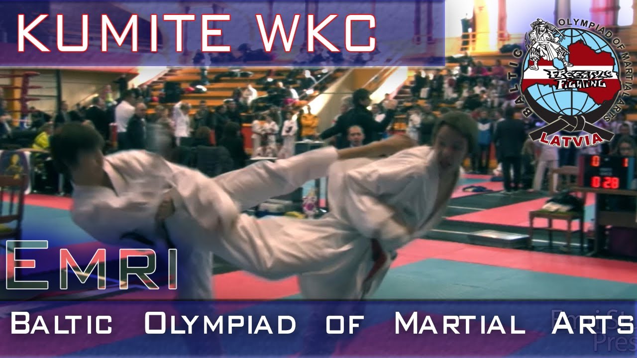 Kumite WKC - Baltic Olympiad of Martial Arts - YouTube