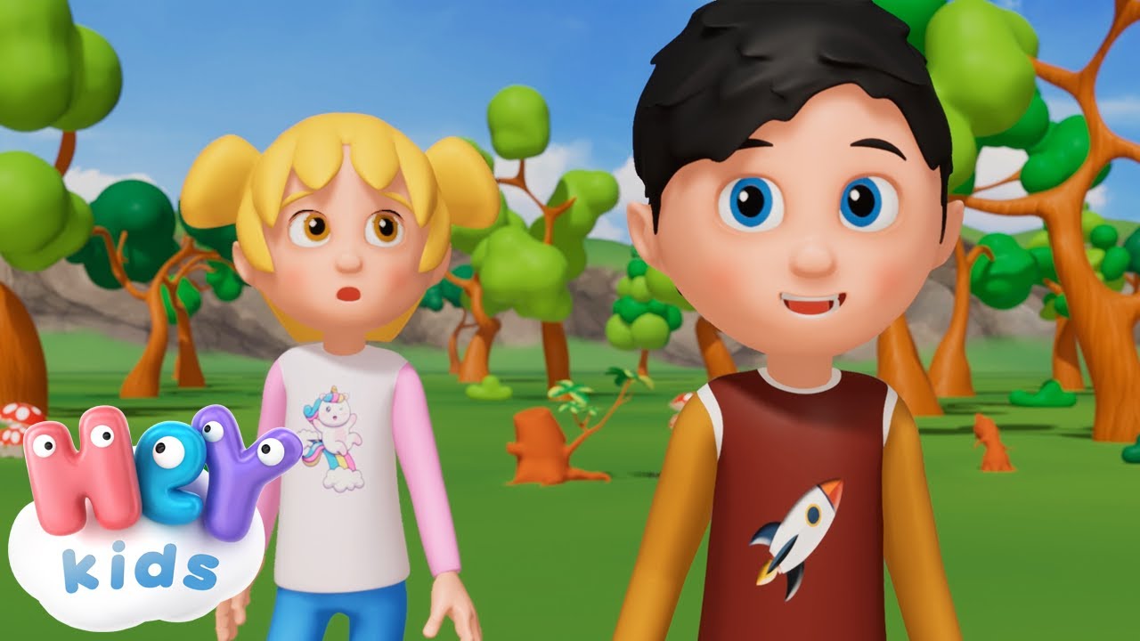 IK ZAG TWEE BEREN | Kinderliedjes Nederlands - HeyKids - YouTube