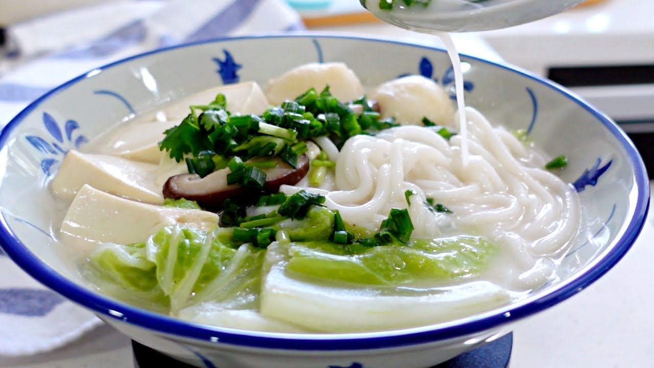 Рыбный суп с рисовой лапшой | Молочная основа для супа без добавок | Ноль отходов от рыбы