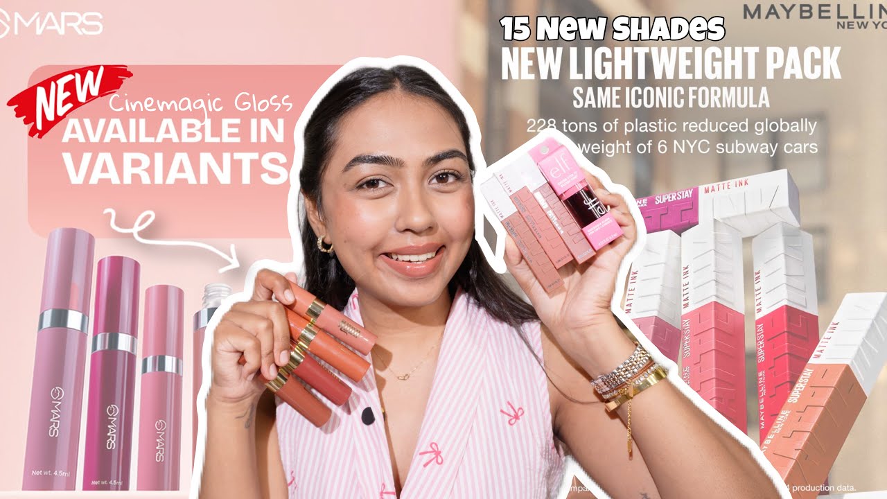 Missed These *NEW* Makeup Launches ?🏃‍♂️ Maybelline Lipstick Mars Gloss ELF Tint 