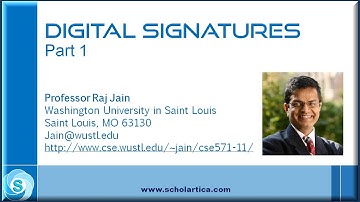 Digital Signatures: Part 1
