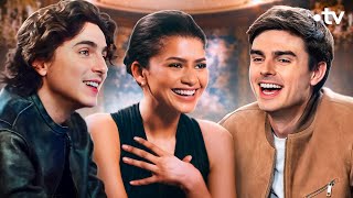 (Exclusive) Zendaya & Timothée Chalamet on their love story in Dune 2 and the secrets of the shoot image