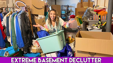 Hoarders ❤️ Extreme DeClutter Basement March 2022 | Clutter Free Motivation