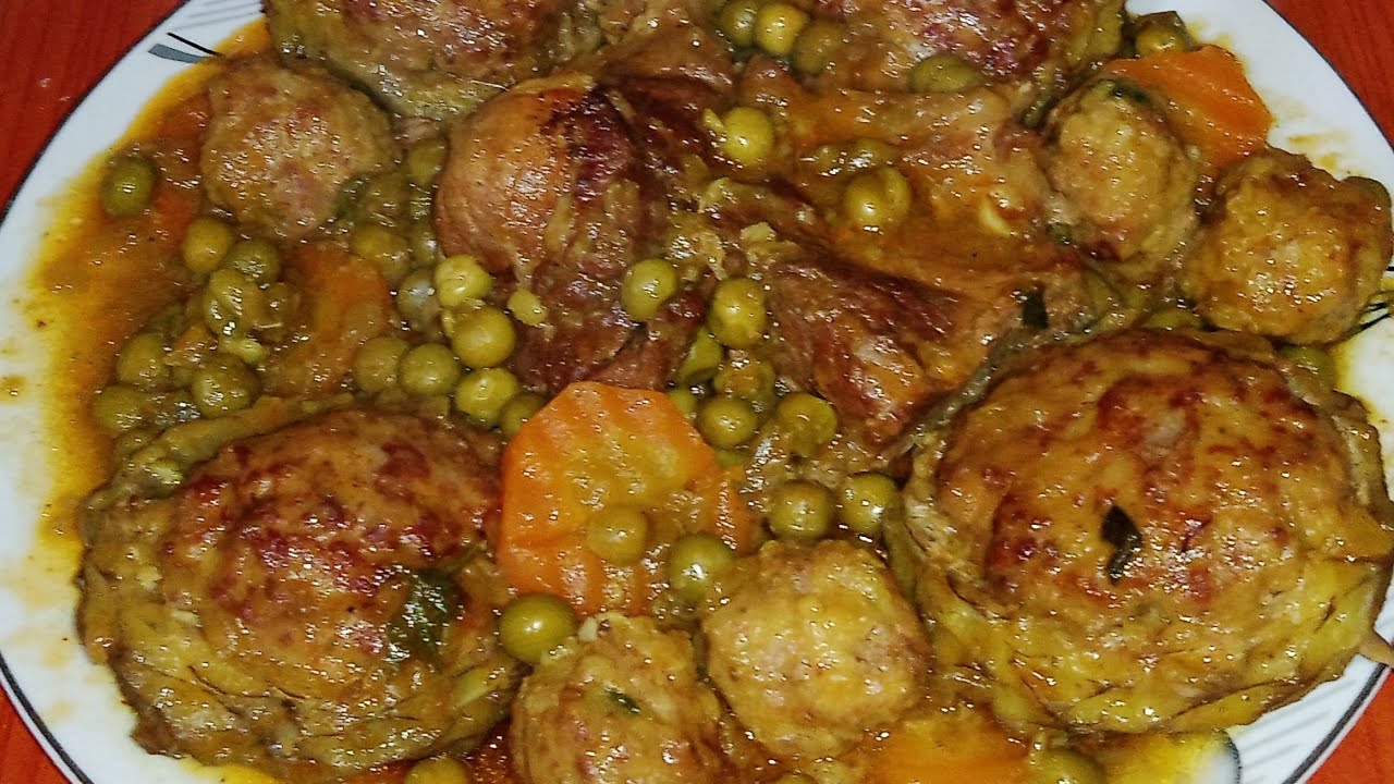 طاجين الجلبانة بالقرنون محشي بطريقة جديدة.ماتحضرتش من قبل من تحضرات رمضان كل المناسبات ومايتشبعش