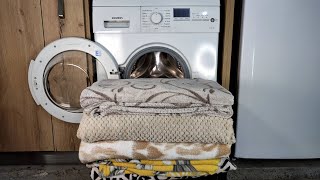 Experiment - Wet Blankets on Service Mode - in a Washing Machine