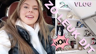 MIJN EERSTE TENTAMEN, NIEUWE SCHOENEN WALL & VICTORIA SECRET - VLOG - A WEEK IN MY LIFE