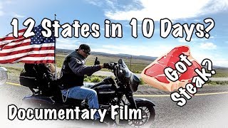 12 State CrossCountry Motorcycle Trip Documentary Film