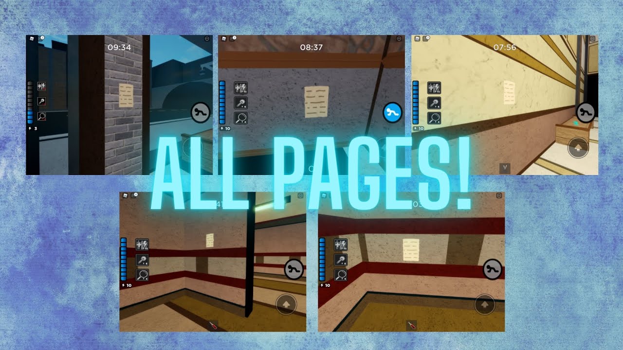 Piggy Book 2 Alleys All Page Locations! - YouTube