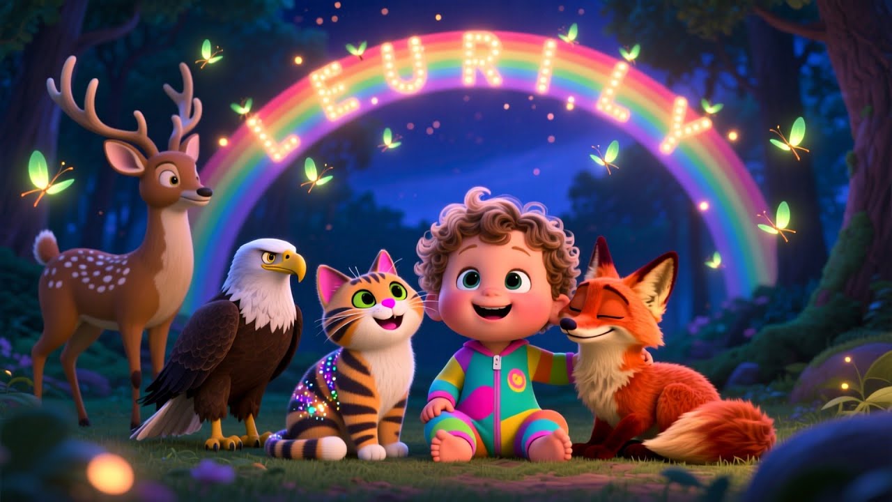 Baby’s Magical Forest 🌳✨ | Learn Colors and Shapes for Kids | Fun Learning Adventure