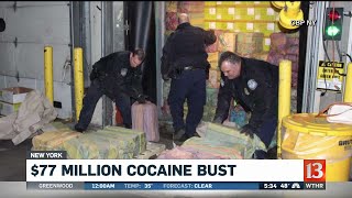 $77 million cocaine bust