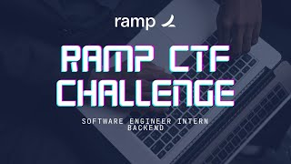Solving Ramp CTF Challenge - Software Engineer Backend Internship screenshot 1