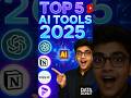 Top 5 AI Tools Every Business Must Use in 2025! 🚀💥 #technology #trading #business #aitools