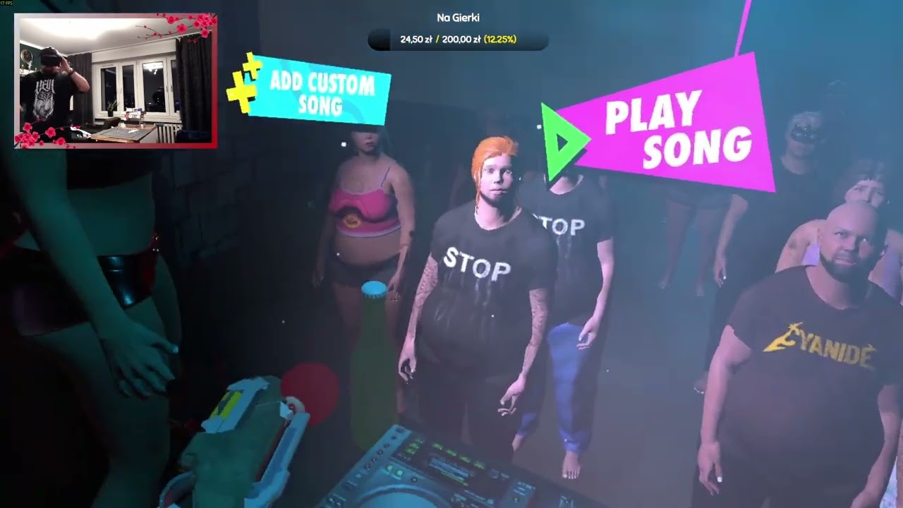 Chaotyczne testowanie gry na VR | DJ Lusty Beats