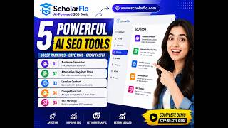 5 Powerful AI SEO Tools in ScholarFlo | Audience Generator, SEO Strategy & More (2026 Guide)