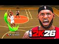 The FIRST PARK GAME on NBA 2K26 *RAW UNEDITED*