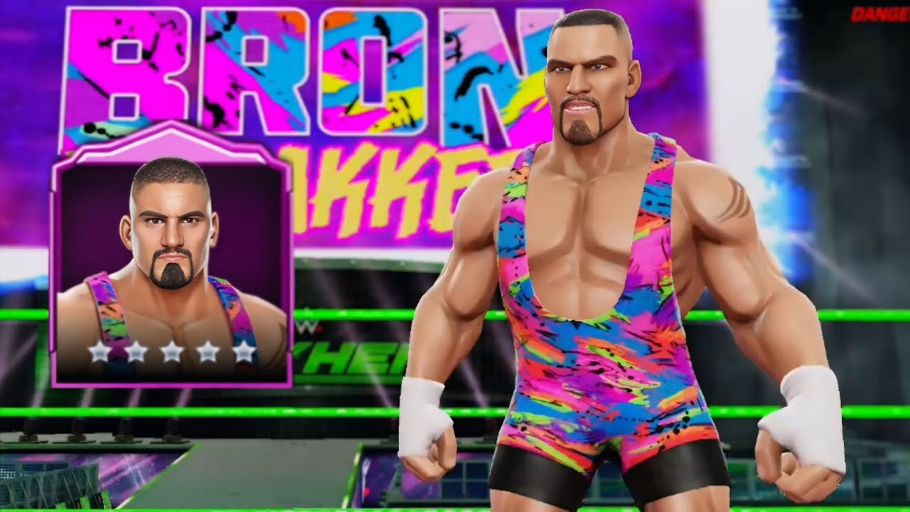 5Star Bron Breakker 🔥 Game Play In WWE MAYHEM /  Full Match / Sarftech Gamer