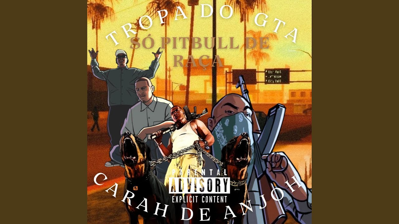 Só pitbull de raça Tropa do GTA