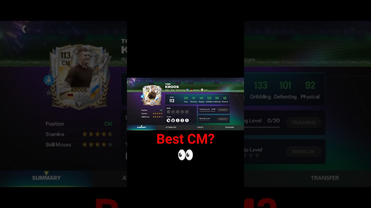 113 OVR ICON Toni Kroos Review 🔥 