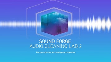 SOUND FORGE Audio Cleaning Lab 2 – New Imager