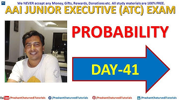 #AAI JUNIOR EXECUTIVE #ATC & #AO (EXAM PREPARATION DAY 41) // {#PROBABILITY}