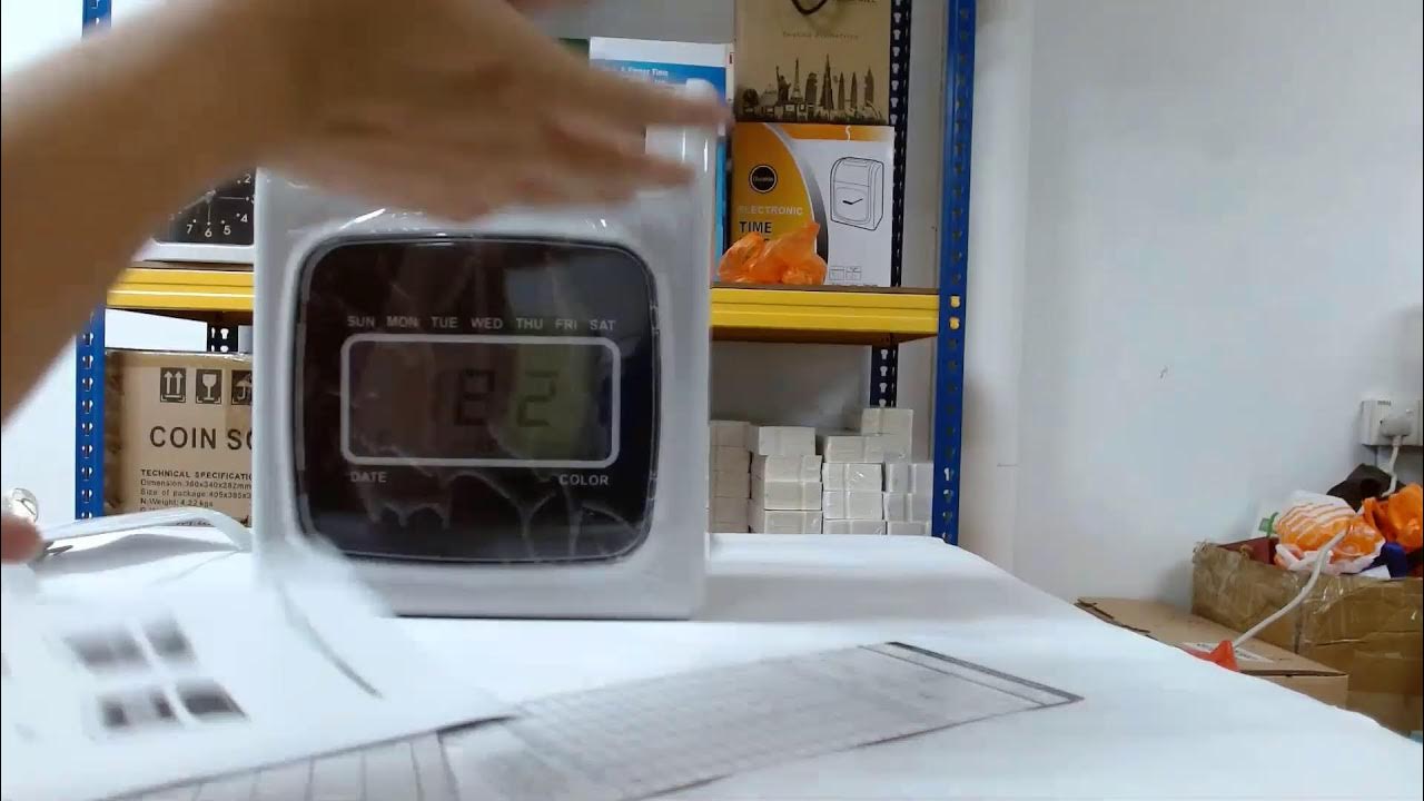 Punch Card Machine Setting LIVE LIVE 002 Quick Video Live Cara Setting