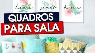 50 QUADROS PARA SALA ENCANTADORES