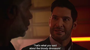 That's What You Said About The Bloody Dinosaurs Dad! | LUCIFER | S5E11