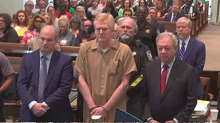 FULL: Alex Murdaugh sentenced to life in prison for murder of wife, son