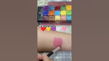 Lipstick mixing challenge #trending #lipstick #challenge #shorts #shortvideo