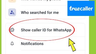 Truecaller | Show Caller id For whatsapp Settings screenshot 3