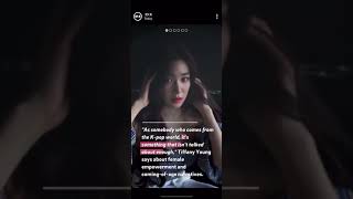 190108 (190109) Tiffany Young exclusive interview with @theIDKPop from ID:K Snapchat