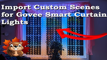 Import Custom Scenes Govee Curtain Lights - ASHC