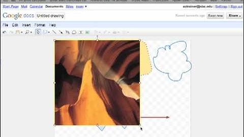 Google Docs - Create a Drawing
