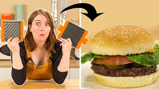 I Tested A Microwave Burger And Panini Maker • Tasty