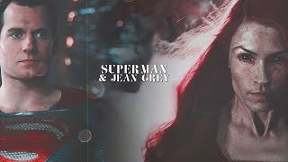 » superman vs jean grey | dark phoenix