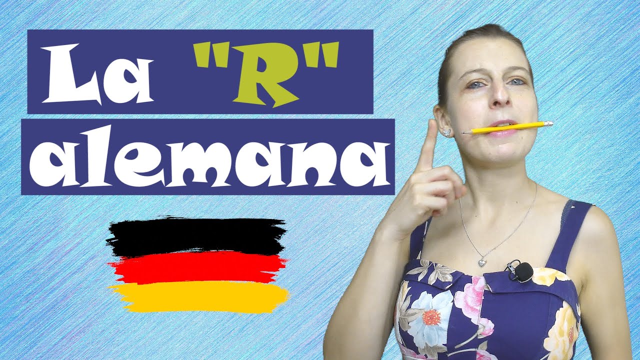 La "R" alemana 🇩🇪✏