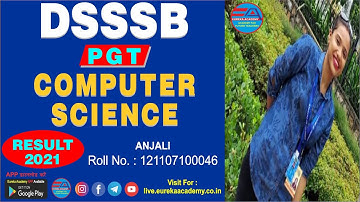 DSSSB PGT COMPUTER SCIENCE RESULT 2021 (SELECTED STUDENT) PGT TGT NEW BATCHES START BY SHAILESH SIR