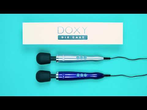 Вібромасажер DOXY Die Cast PINEAPPLE, дуже потужний, живлення 220 В, металевий корпус 777Shop.com.ua, видео 1