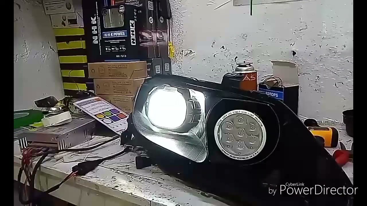 Farol led projetor  New Civic 2007 a 2011  Civic si