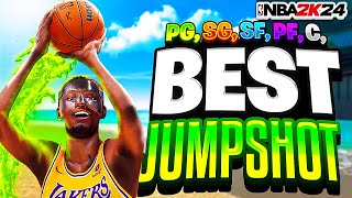 NBA 2K24 TOP 5 BEST GREEN WINDOW JUMPSHOTS! 100% GREEN RELEASE JUMPSHOTS