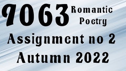 AIOU Code 9063 Solved Assignment No.2 Autumn 2022 #aiou #aiousolveassignments